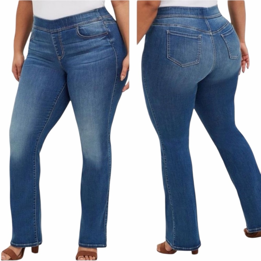 Torrid Lean Jean Slim Boot Super Soft High-Rise Jean size 25‎